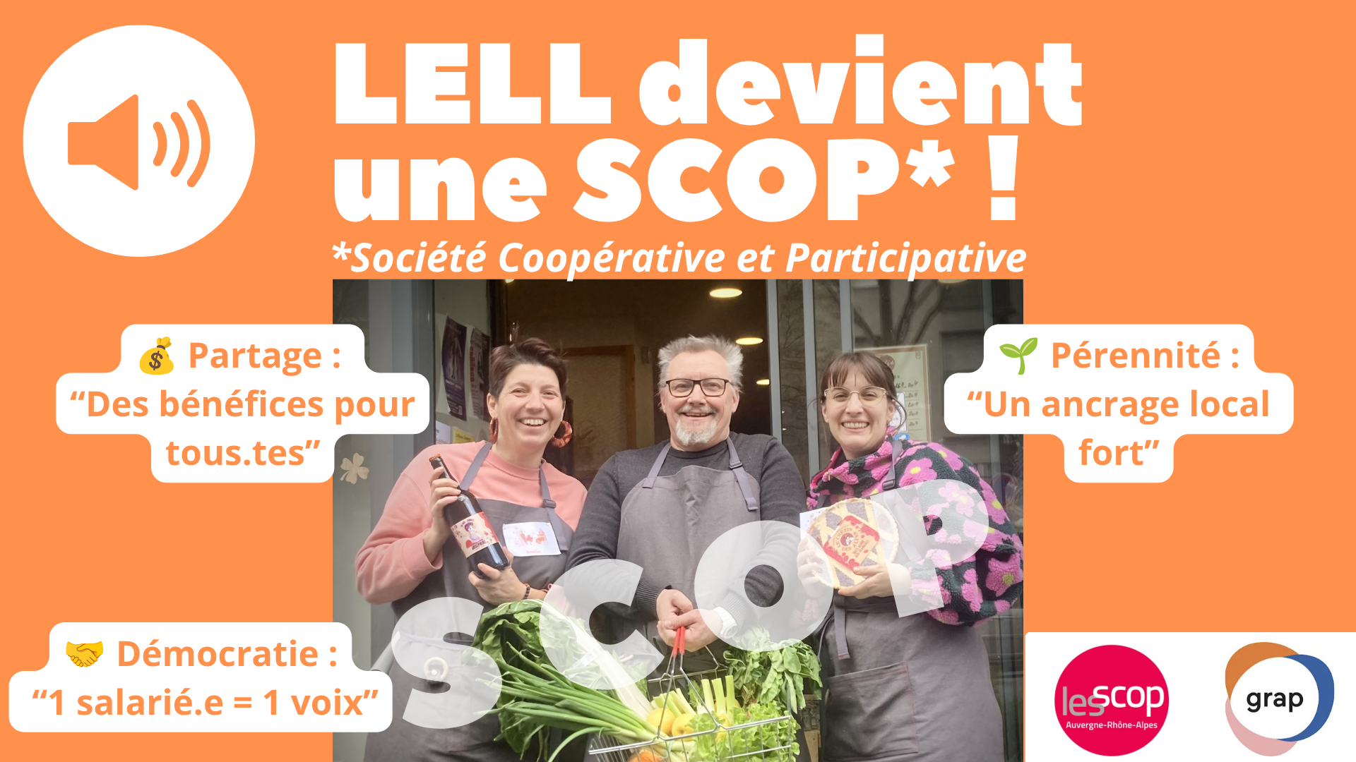 LELL devient une SCOP - continuons l'aventure ensemble !